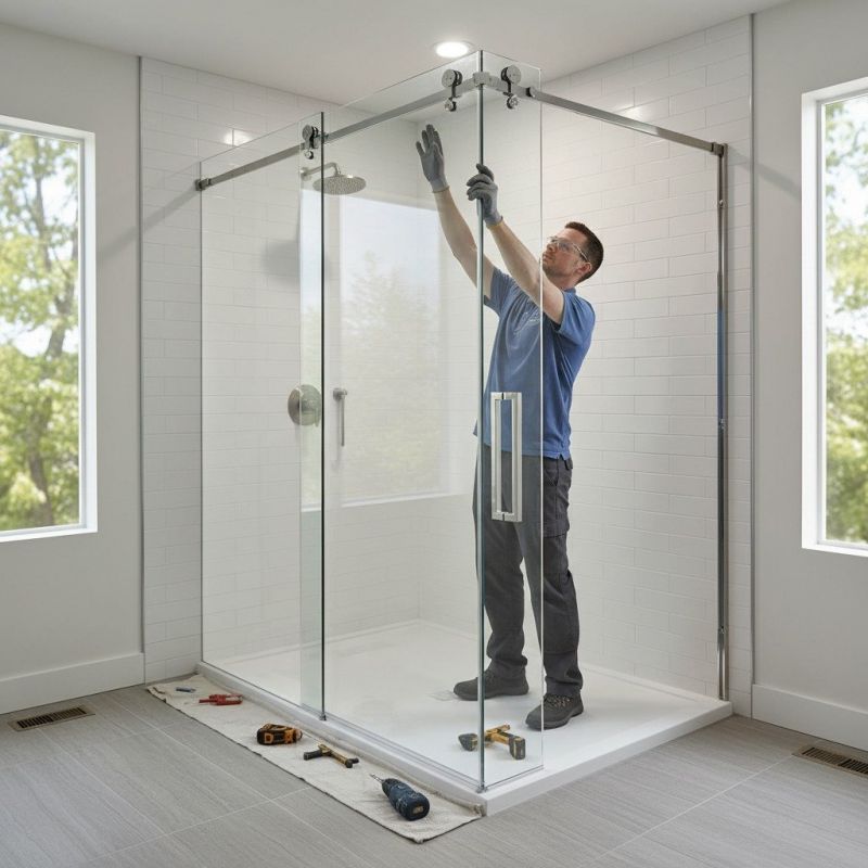 Shower Enclosure Installation