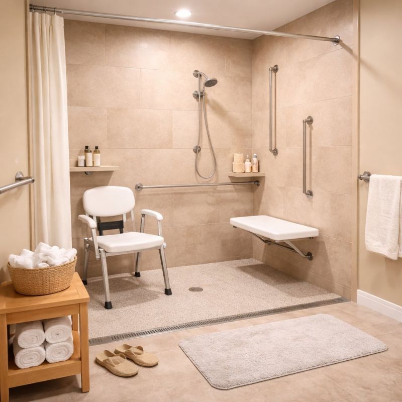Senior Shower Installation in Pottstown, PA